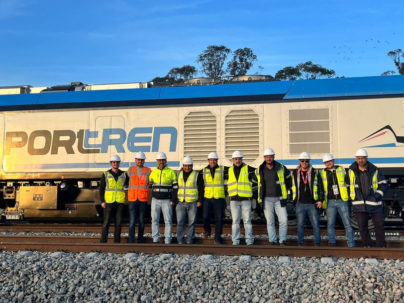 Las primeras pruebas dinámicas del Ferrocarril Central de Uruguay concluyen con éxito